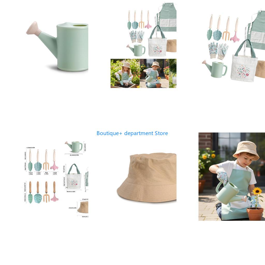 Junior Gardening Tools - E1PD Brilliantly Colored Garden Equipment Set