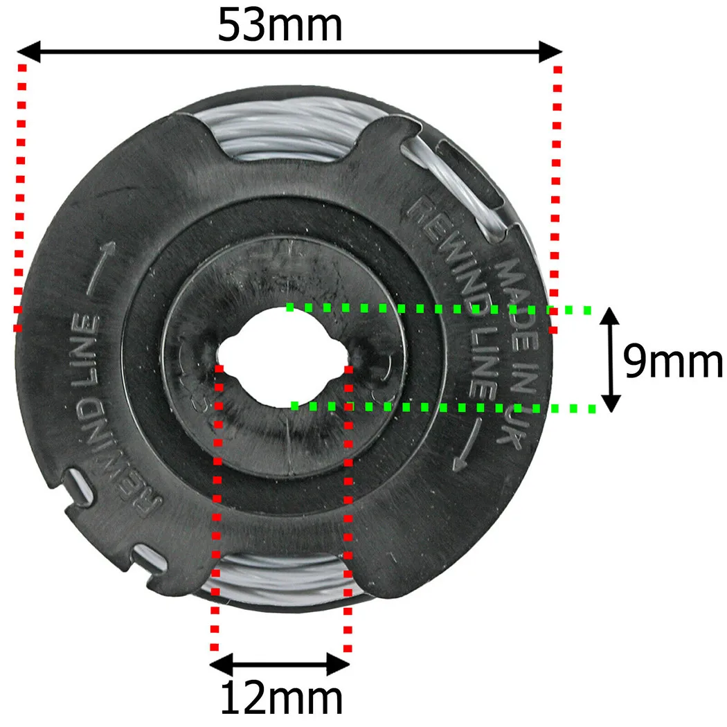 Spool Line and Snap-On Cap for - Gardening Tools Online review and price