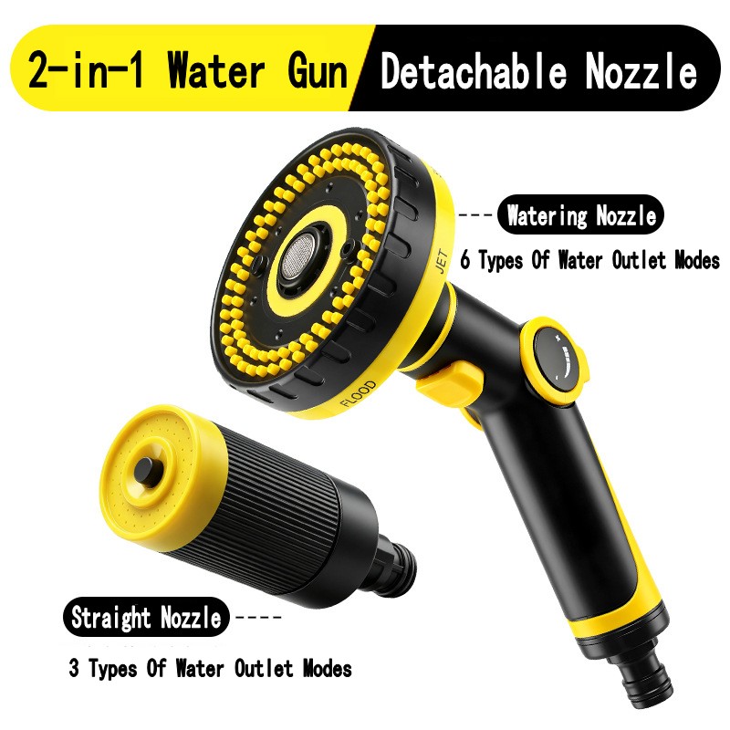 Detachable 2-in-1 Nozzle High  - Gardening Tools Types review and price