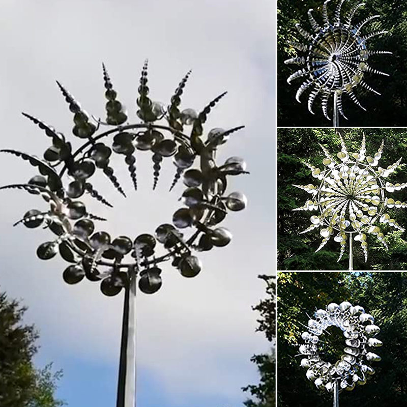 Metal Windmill Outdoor Wind Sp - Gardening Tools Unique review and price