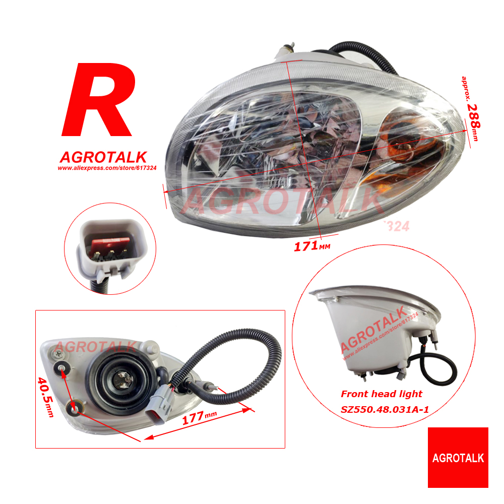 Front head lamp Right / Left f - Gardening Tools China review and price