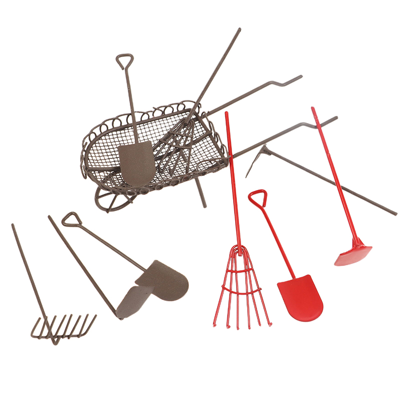 1/12 Dollhouse Simulation Gard - Gardening Tools China review and price