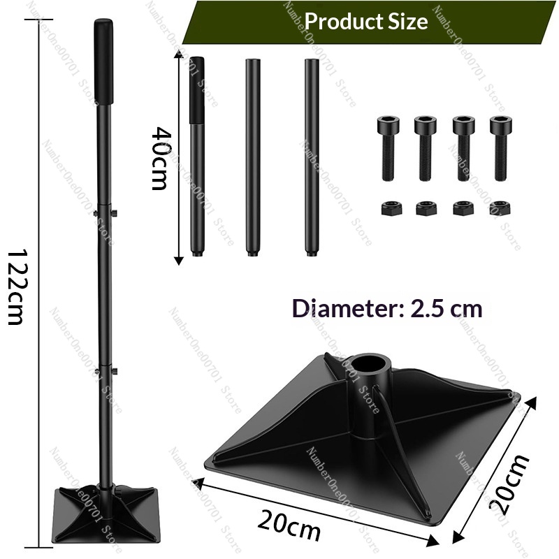 Detachable Steel Garden Tamper - Gardening Tools Uses review and price