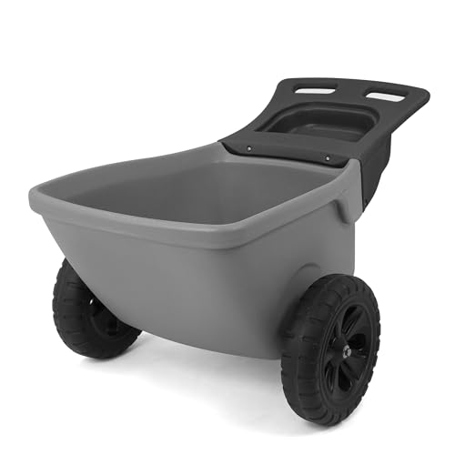 Easy Haul Durable Wheelbarrow  - Gardening Tools Made In Usa review and price