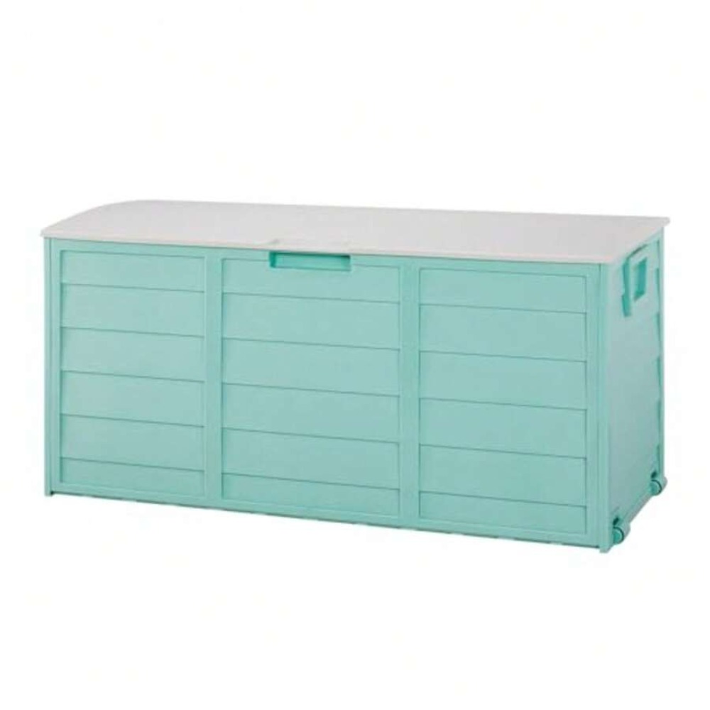 75 Gallon Large Resin Deck Box - Gardening Tools Uses review and price
