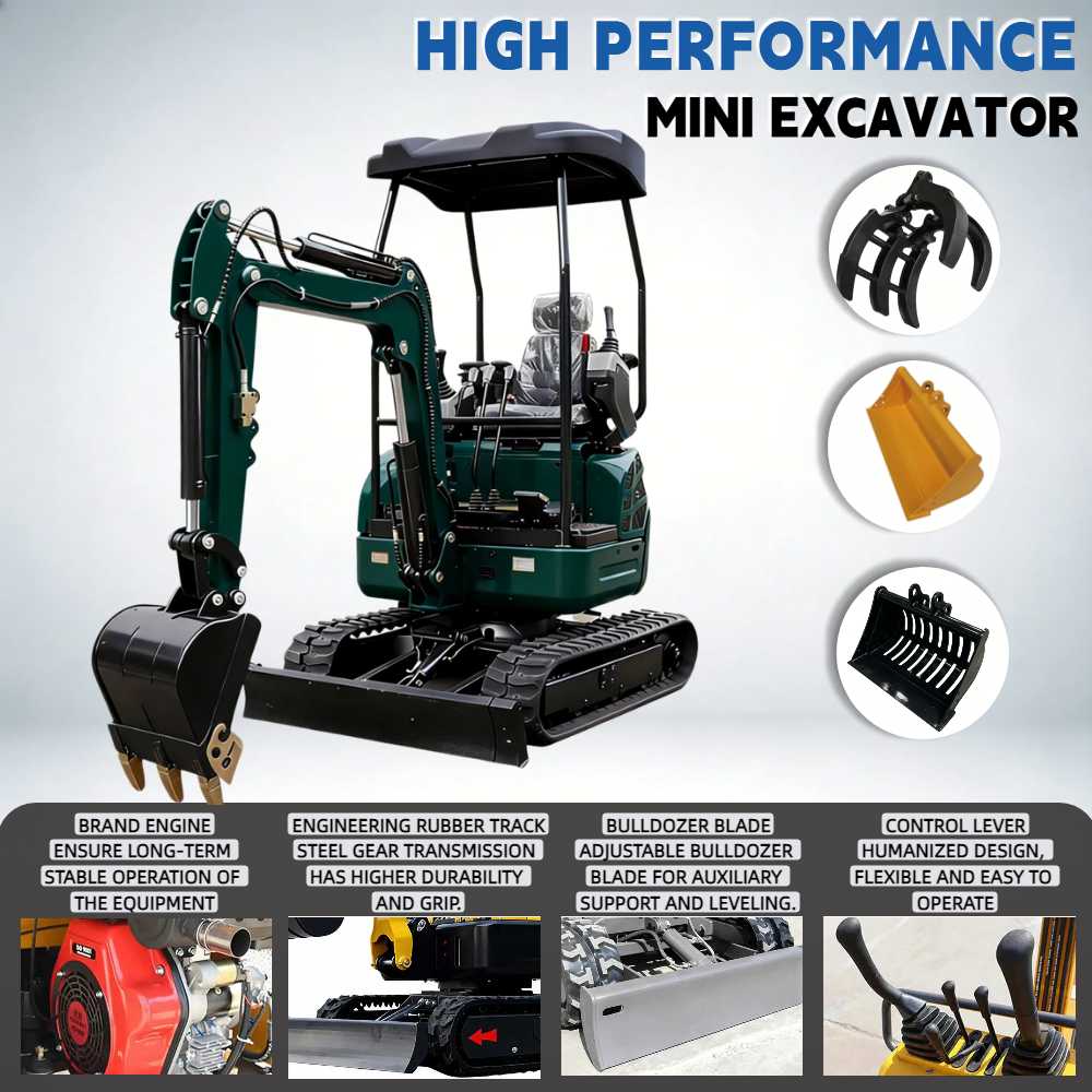 Multifunctional Mini Excavator - Gardening Tools China review and price