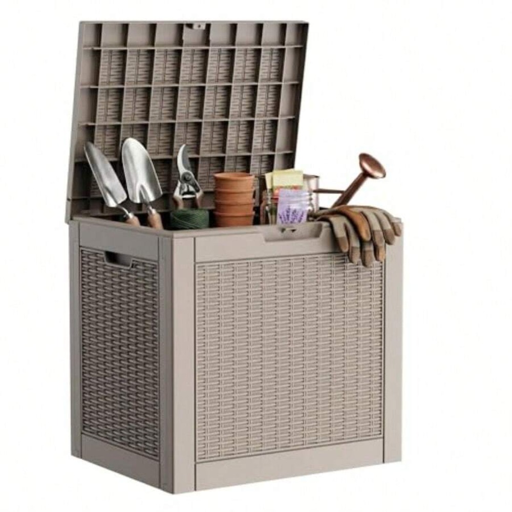 Waterproof Outdoor Storage Box - Gardening Tools Uses review and price