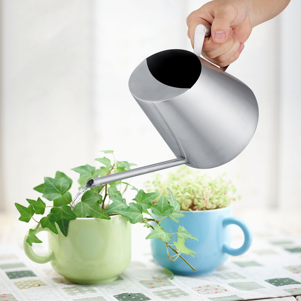 1.5L Stainless Steel Watering  - Watering Can Long Spout review and price
